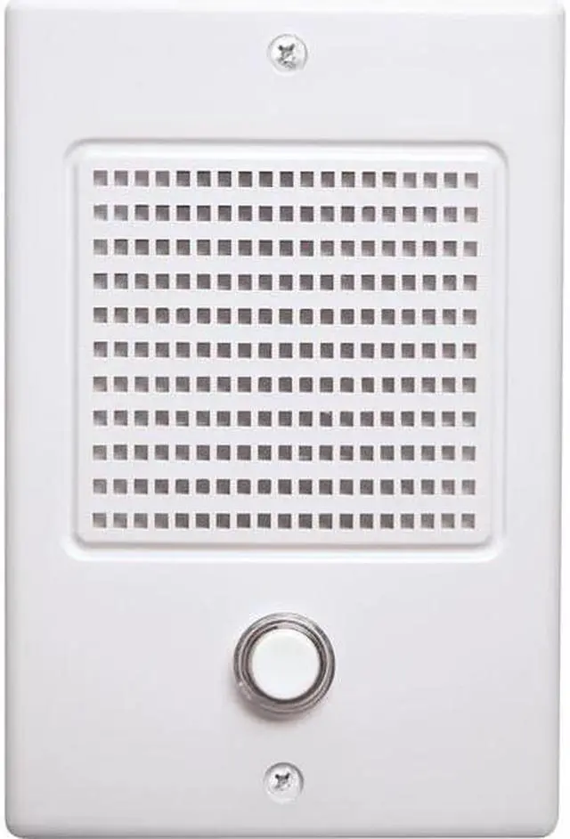 Main image of NuTone NM Intercom Door Speaker, White (NDB300WH)