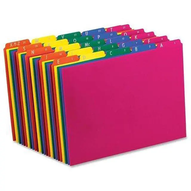 Alt view image 4 of 6 - Pendaflex Guide,Polyfle,A-Z,Ltr,Ast 40142