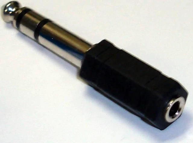 Alt view image 5 of 8 - Hosa GPM-103 Stereo 3.5mm Female to Stereo 1/4in. Male