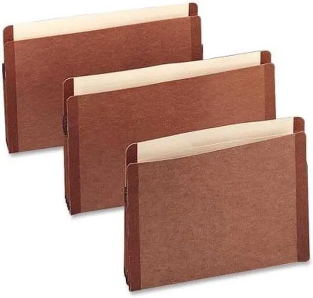 Alt view image 6 of 10 - Pendaflex Expanding File Pockets Vertical 1-3/4" Exp Letter 10/BX Red 85141