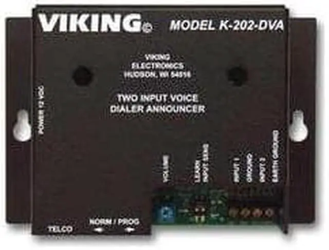 Alt view image 4 of 14 - Viking Electronics - K-202-DVA - Viking Electronics K-202-DVA Alarm Voice/Pager Dialer