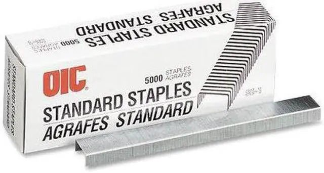 Alt view image 3 of 13 - Officemate Staples Standard Chisel Point 5000 Staples/Box 91900