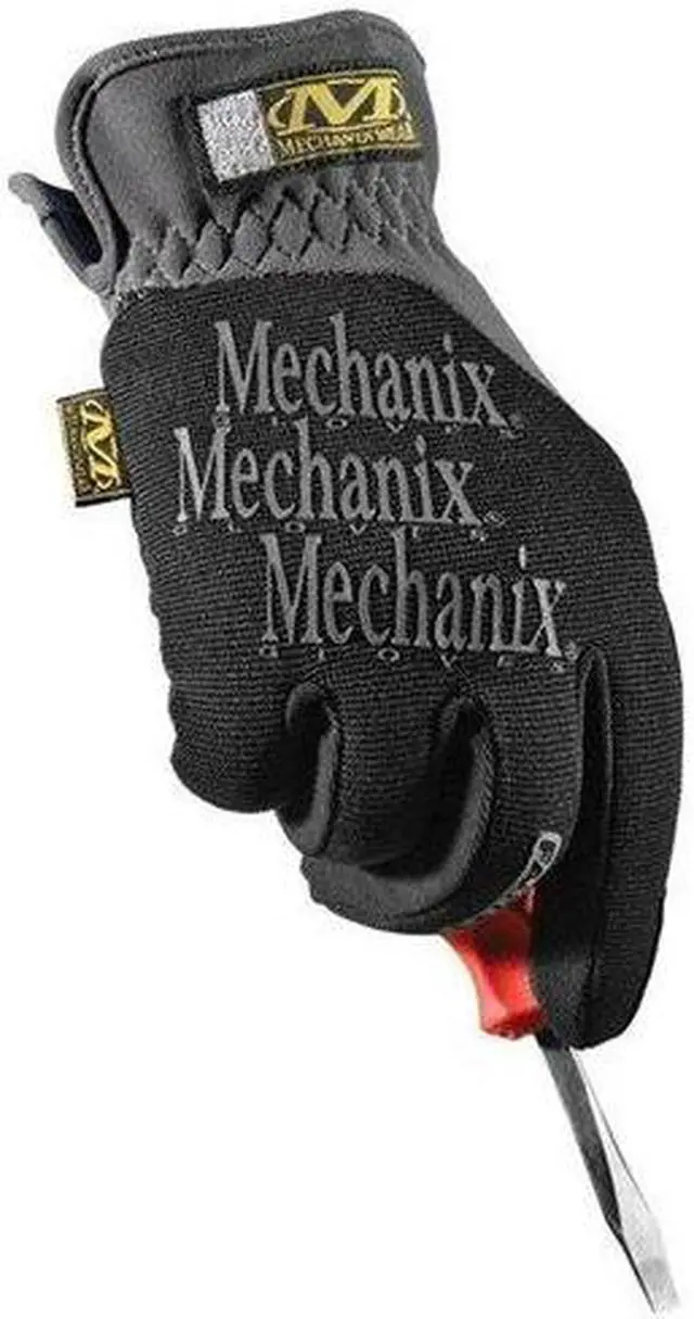 Main image of Mechanix Wear FastFit Work Gloves Black/Gray Large MFF05010