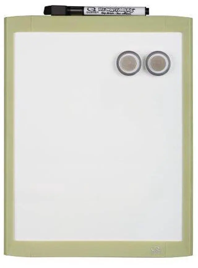 Alt view image 2 of 12 - ACCO MHOW8511 Quartet Dry Erase Board 11" Width x 8.50" Height - White Stainless Steel Surface - Plastic Frame - Film - 1 Each