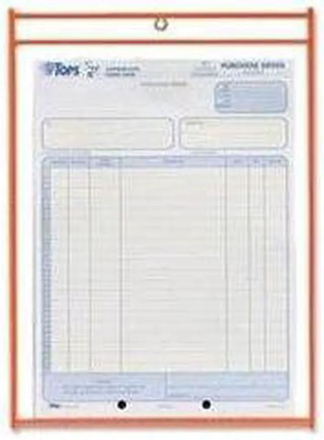 Alt view image 3 of 15 - C-line Neon Colored Stitched Shop Ticket Holder 15 EA/BX