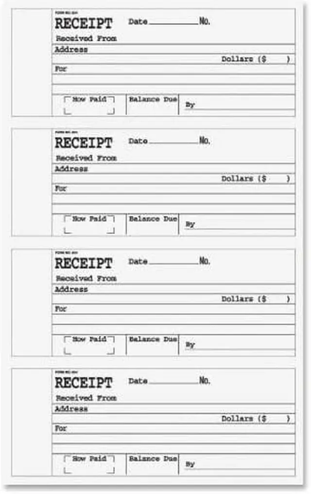 Main image of Business Source  Receipt Book 39558