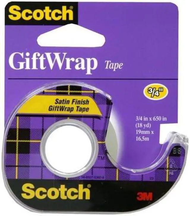 Alt view image 5 of 14 - Scotch Giftwrap Tape .75x650 15 Pack Of 12