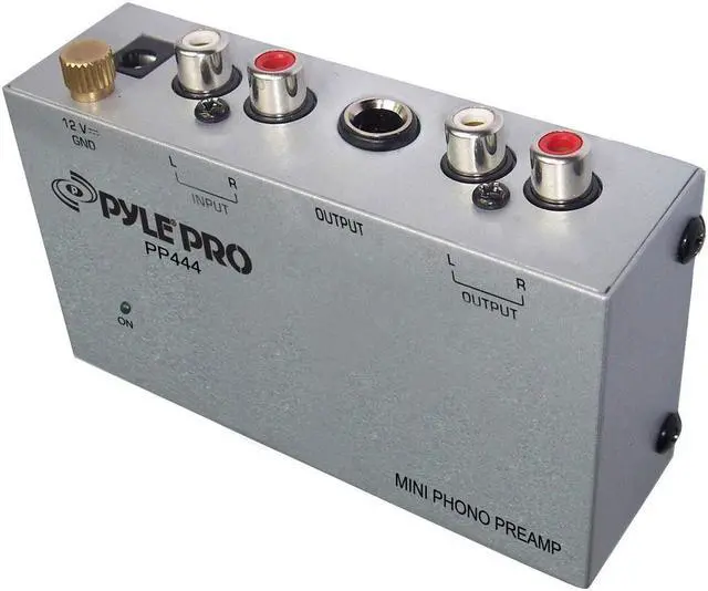 Alt view image 2 of 11 - Pyle Pro PP444 Ultra Compact Phono Turntable Pre Amplifier