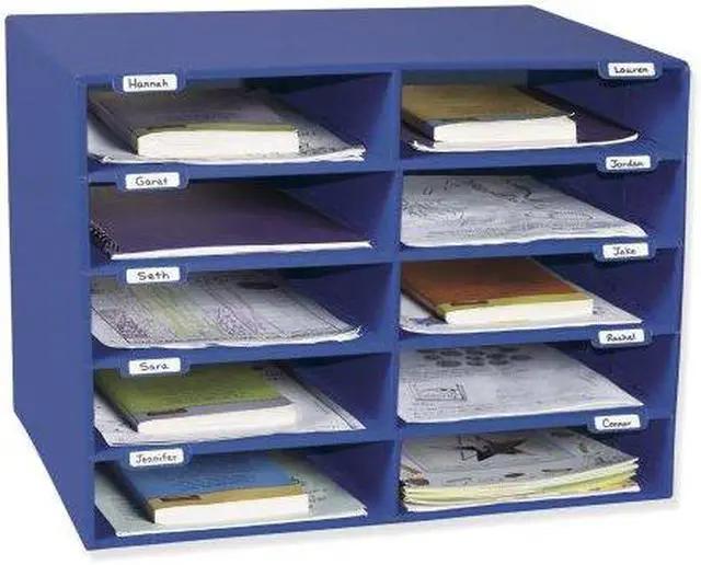 Alt view image 2 of 10 - Pacon Classroom Keepers Classroom Mailbox