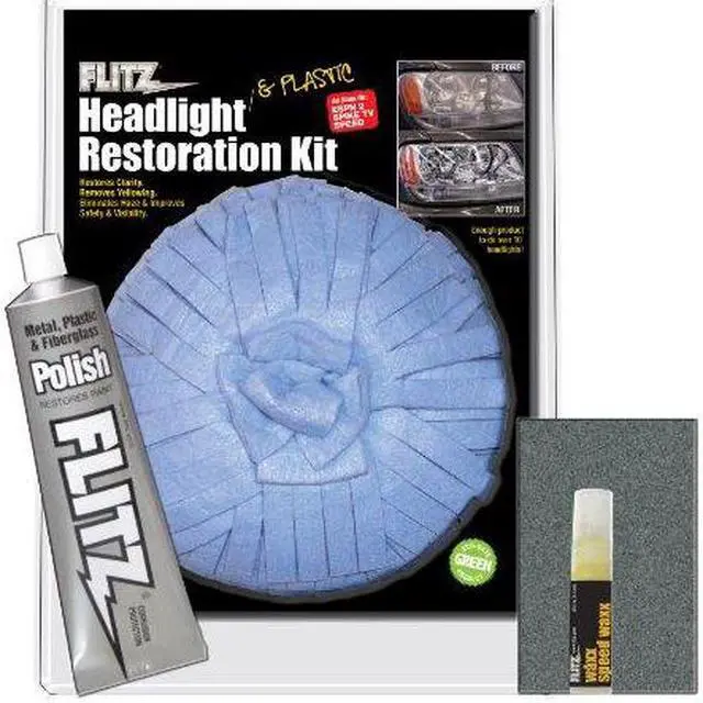 Alt view image 4 of 9 - Flitz HR31501 Headlight Restoration Kit