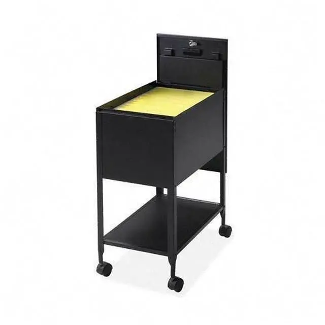 Main image of Lorell Standard Mobile File Locking 13-1/2"x24-3/4"x28-1/4" BK 60177