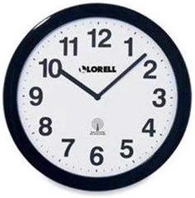 Alt view image 2 of 6 - Lorell Radio Controlled Wall Clock