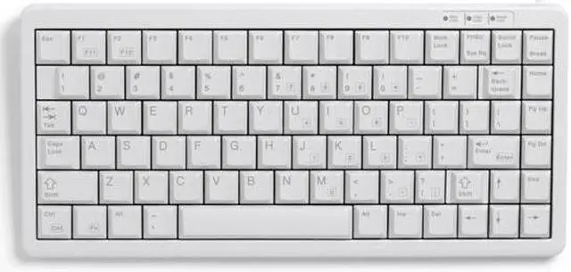 Alt view image 2 of 3 - 11-ULTRASLIM KBD,US REDUCED 86 POS KEY,USB & PS/2, GREY
