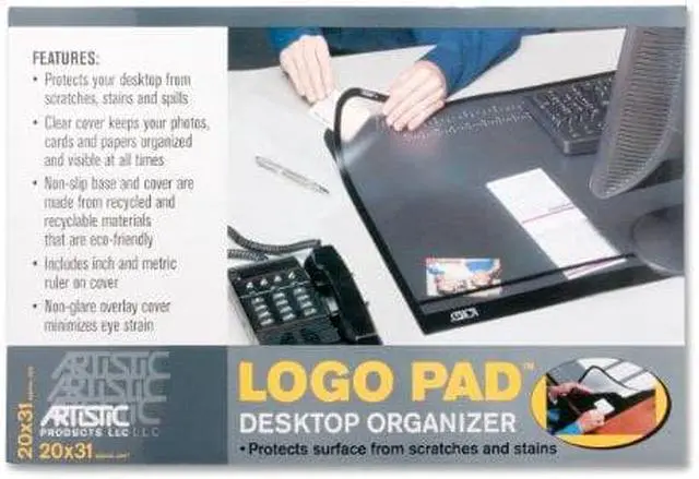 Alt view image 3 of 4 - Artistic Logo Pad 41200 Desktop Organizer Rubber, Plastic - Black