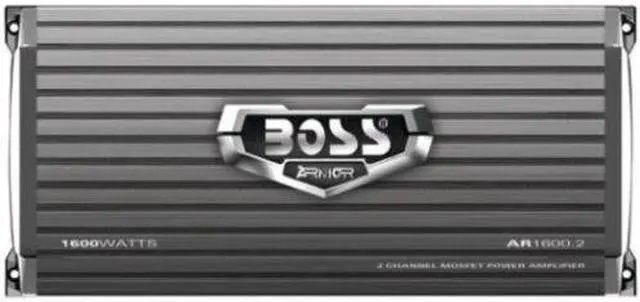 Alt view image 12 of 20 - New Boss Ar1600.2 1600 Watt 2 Channel Car Amplifier Car Audio Car Amp Class A/B