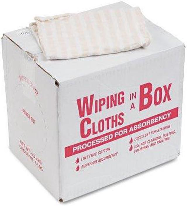 540pc Lint Free Wipe Set - White