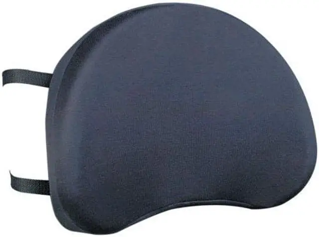 Alt view image 3 of 13 - Kantek Deluxe Back Support 15-1/2w x 3d x 11h Black LS400