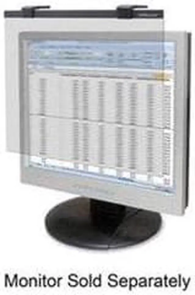 Alt view image 6 of 10 - Compucessory LCD Security Filter Black 20"LCD