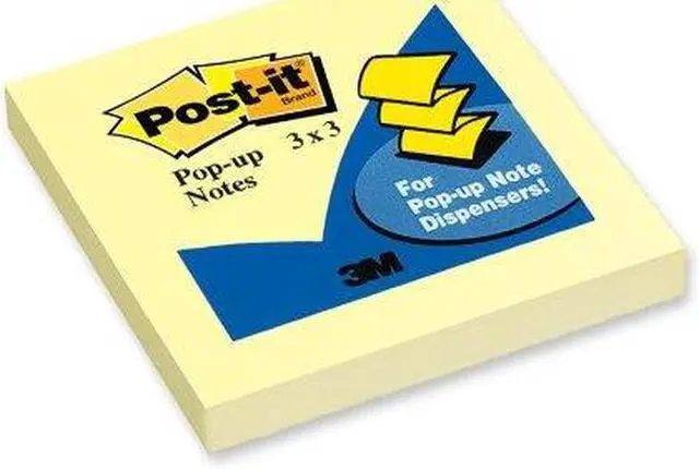 Alt view image 2 of 7 - Original Canary Yellow Pop-Up Refill 3 x 3 12 Pads/Pack