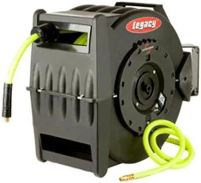 Alt view image 4 of 9 - Legacy Manufacturing L8306FZ Levelwind Retractable Hose Reel for Air with 3/8in