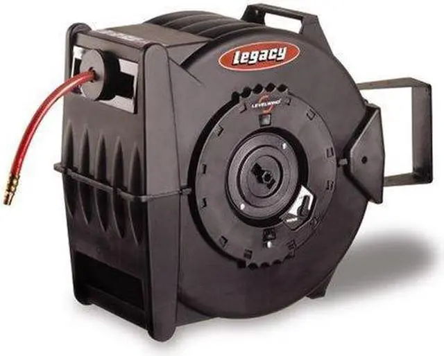 Alt view image 4 of 5 - Legacy L8310 3/8 X 100' Air Hose Reel, Levelwind