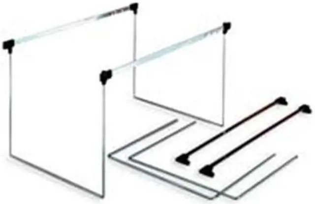 Alt view image 6 of 11 - TOPS Drawer Frames Adjustable 14"-18" Ltr 2/BX Steel AFF24