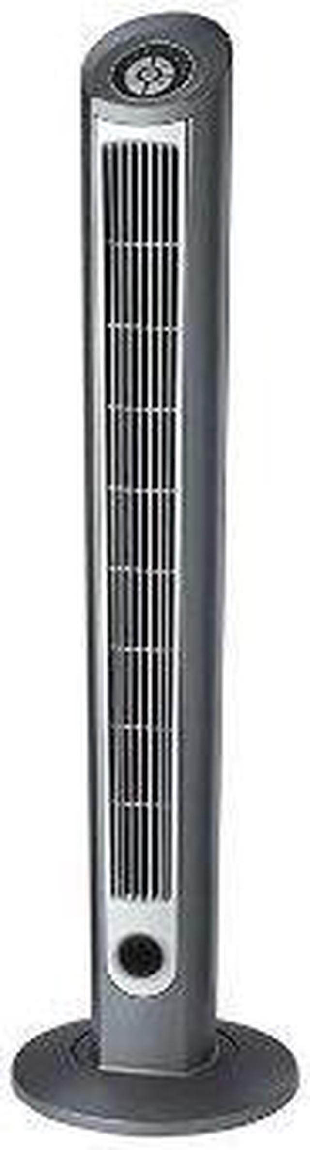 Alt view image 6 of 8 - Lasko 48" Oscillating 3-Speed Tower Fan with Ionizer, Remote Control, Timer