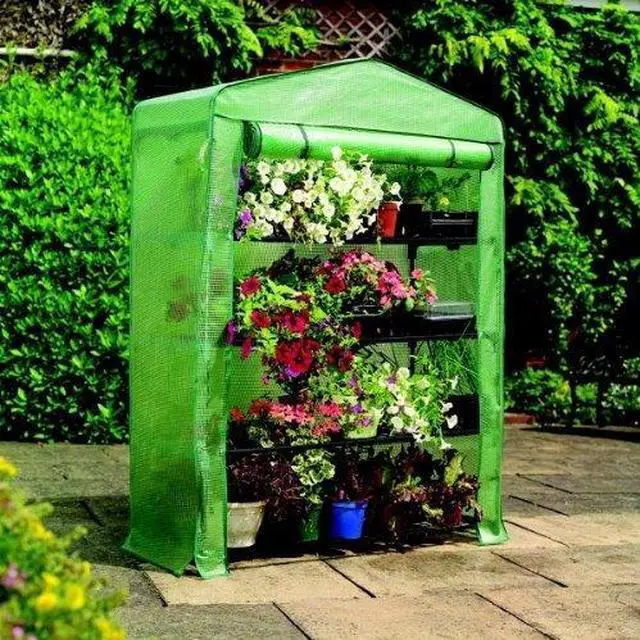 Alt view image 2 of 11 - GARDMAN USA 7600 4 Tier Growhouse Greenhouse
