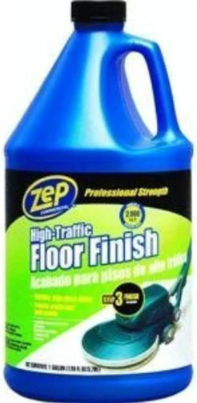 Alt view image 2 of 13 - Zep High Traffic Floor Polish 1 gal Bottle 1044999
