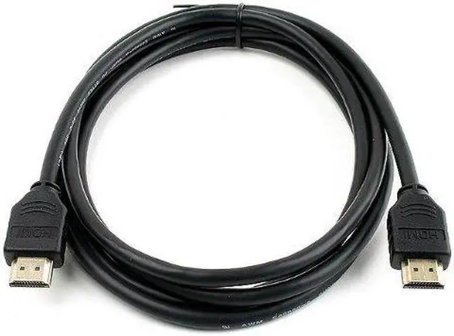 Alt view image 2 of 9 - AddOn HDMI2HDMI15F 15ft Black HDMI 1.3 Cable M-M