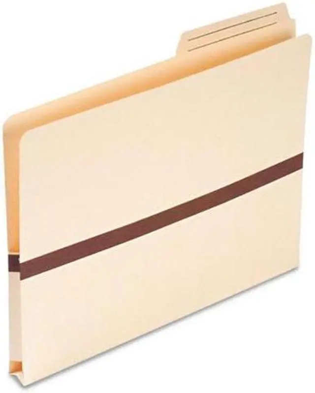 Main image of Smead 1" Exp File Pocket 2/5 Tab Letter Manila 75487