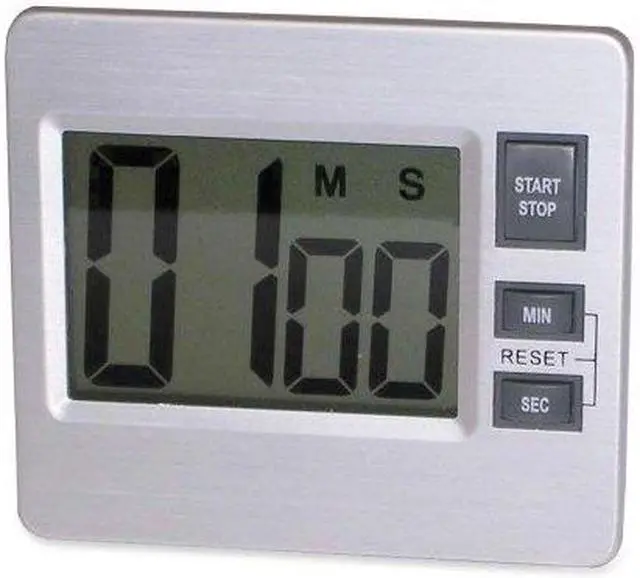 Main image of Tatco Digital Timer - Desktop - Silver, Black