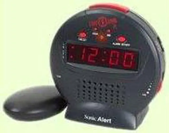 Alt view image 2 of 9 - Sonic Bomb Sonic Bomb Jr Bomb Snooze Diffuser Pulsating Alert Light Volume Tone