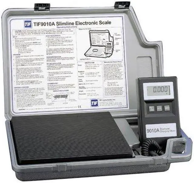 Alt view image 4 of 11 - TIF TIF9010A Refrigerant Scale,Electronic,110 lb
