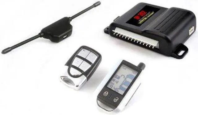 Alt view image 5 of 15 - Crime Stopper - SP-302 - Crimestopper SP-302 Deluxe 2-Way Alarm and Keyless Entry System - 2-way - 2 x Transmitters -
