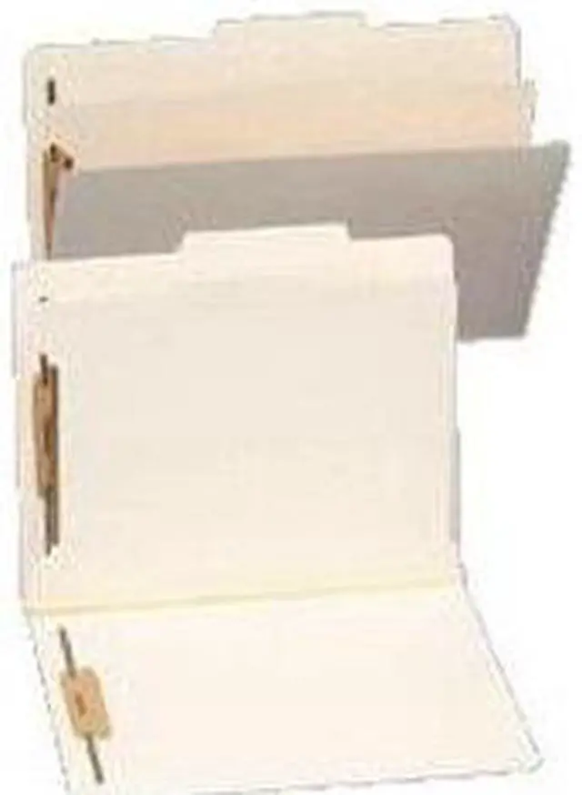 Alt view image 3 of 8 - Sparco SPR95008 Classification Folder 8.50" Width x 14" Length Sheet Size - 1" Expansion - 1" Folder,  6 Dividers - Manila, 1 Each