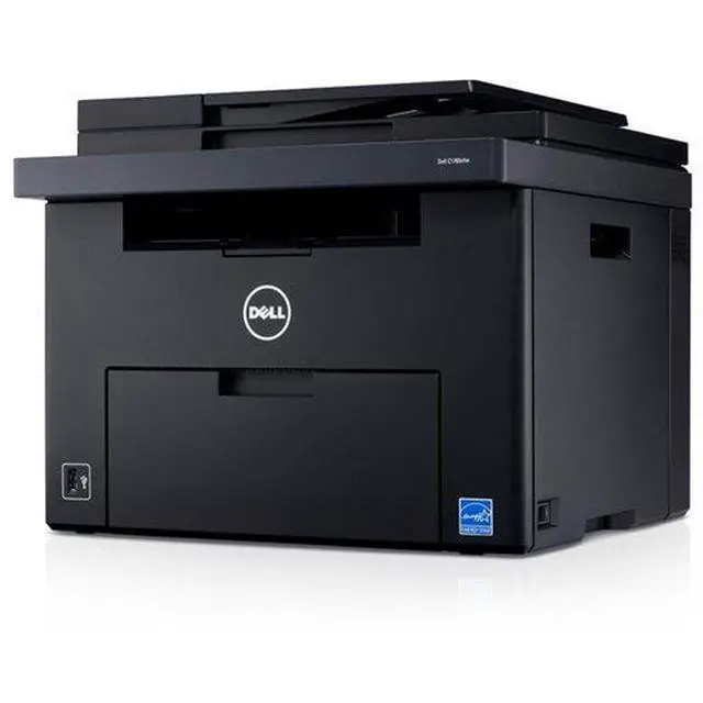 Alt view image 3 of 7 - Dell C1765NFW LED Multifunction Printer - Color - Plain Paper Print - Desktop 48FD1
