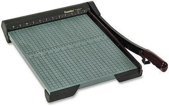 Alt view image 4 of 6 - The Original Green Paper Trimmer 20 Sheets Wood Base 13" x 17 1/2"