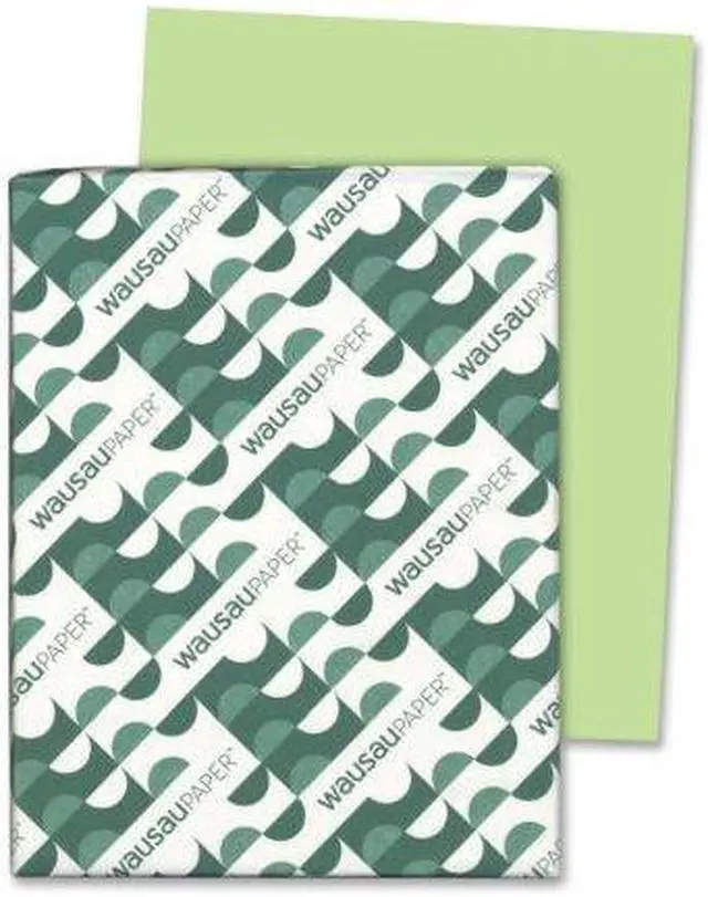 Alt view image 3 of 9 - Neenah Paper Astrobrights Colored Paper 24lb 8-1/2 x 11 Vulcan Green 500 Sheets
