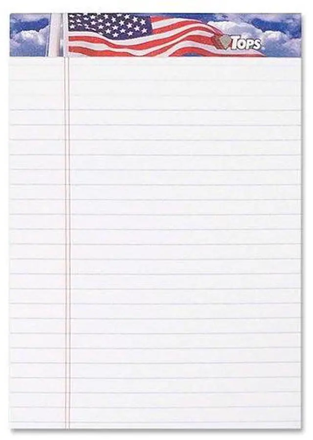 Alt view image 5 of 12 - Tops Writing Tablets Jr. Lgl Ruled 5"x8" 50 Sht/PD 3/PK WE 75103