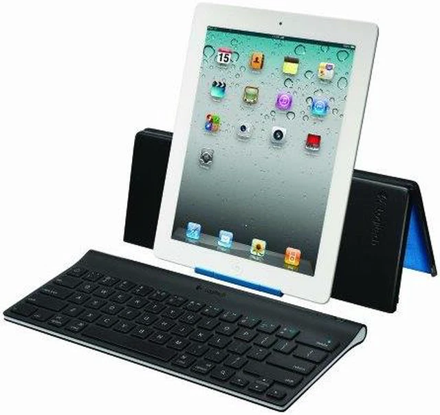 Alt view image 3 of 15 - Logitech Black Tablet Keyboard For iPad Model 920-003676