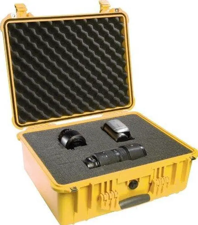 Alt view image 3 of 15 - Pelican - 1550-000-240 - Equip. Protector Case 1550 Yel Equip. Protector Case 1550 Yel (each)