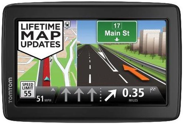 Alt view image 8 of 8 - TomTom - 1EN5.019.06 - TomTom VIA 1505M Automobile Portable GPS Navigator - 5 - Touchscreen - microSD Card - Lane
