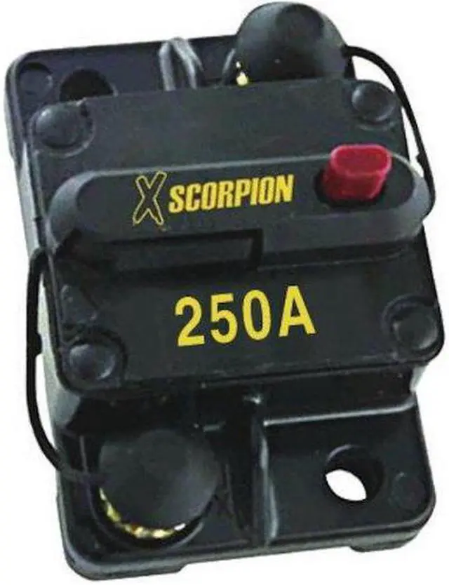 Alt view image 4 of 8 - NEW XSCORPION CB250A 250 AMP MANUAL RESET CIRUIT BREAKER