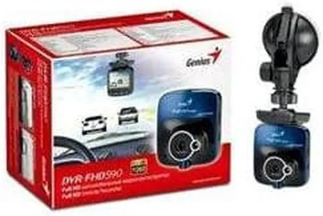 Alt view image 7 of 8 - Genius DVR-FHD590 Full HD Vehicle Video Recorder with 128-Degree Wide Angle and G-Sensor