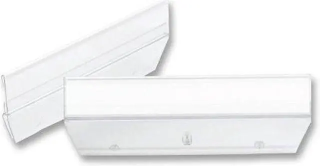 Main image of Smead Easy Slide Hanging Folder Tab 1/3 Tab 3 1/2 in Clear 18/Pack 64626