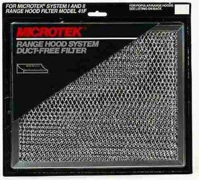 Alt view image 2 of 14 - Range Hood Filter Replacement Charcoal 8-3/4" X 10-1/2" Broan HVAC Accessories
