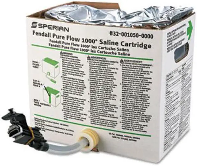 Alt view image 4 of 8 - Fendall Saline Cartridge Refill Set For Pure Flow 1000, 3.5Gal