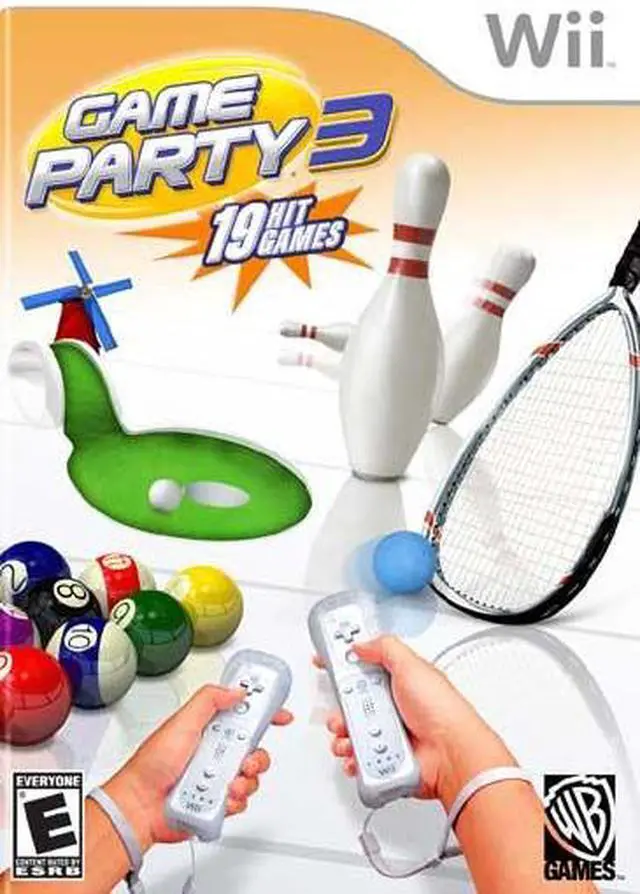 Main image of Game Party 3 Wii Game