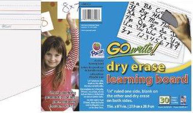 GoWrite! Dry Erase Learning Board - Dry-erase, Two-Sided, 3/4 GoWrite! Dry Erase Learning Board - Dry-erase, Two-Sided, 3/4
